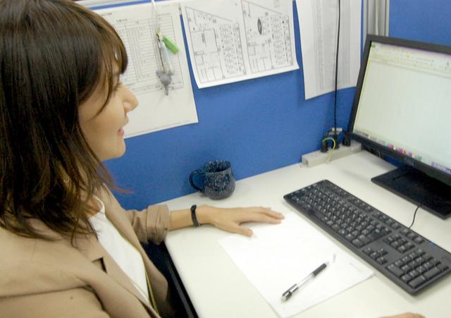 直取引なので、お客様の反応がダイレクトに分かる環境だ。