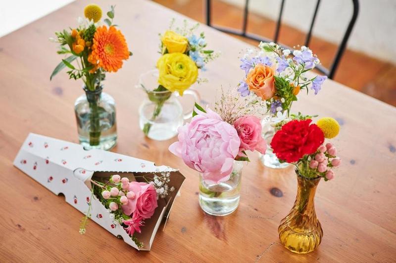 事業内容：ライフスタイル彩るお花の定期配送サービス