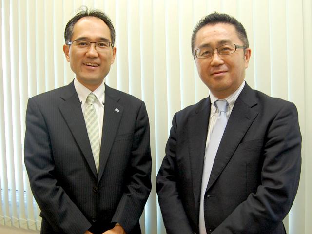 取締役の浅見氏（左）は、「会社や個人に与える影響力の大きさは教育業界ならでは」と語る。