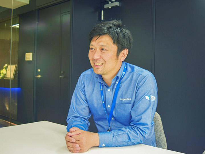 株式会社サポータスのインタビュー写真
