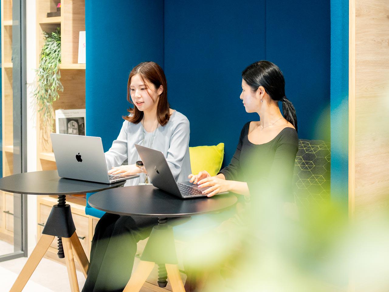 同社の成長は、一人ひとりの行動力や発信力が重要なカギを握る。意見やナレッジの発信はもちろん、新事業や新部署等にもどんどんチャレンジしてほしいと担当者は話す。