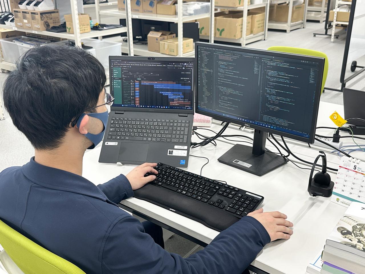 リユース業界にありながらもシステムの内製化にこだわり、環境の変化に即応できる柔軟さを強みとしている。