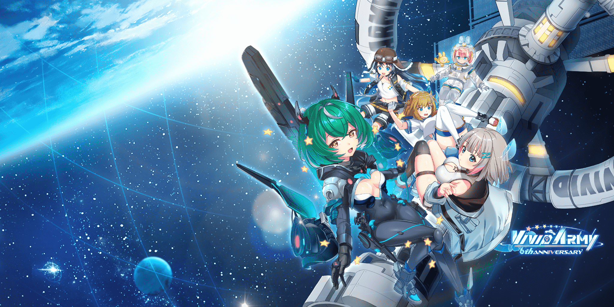 ヒットタイトル『ビビッドアーミー』をはじめ、今後も新作20本以上連続リリース予定！！