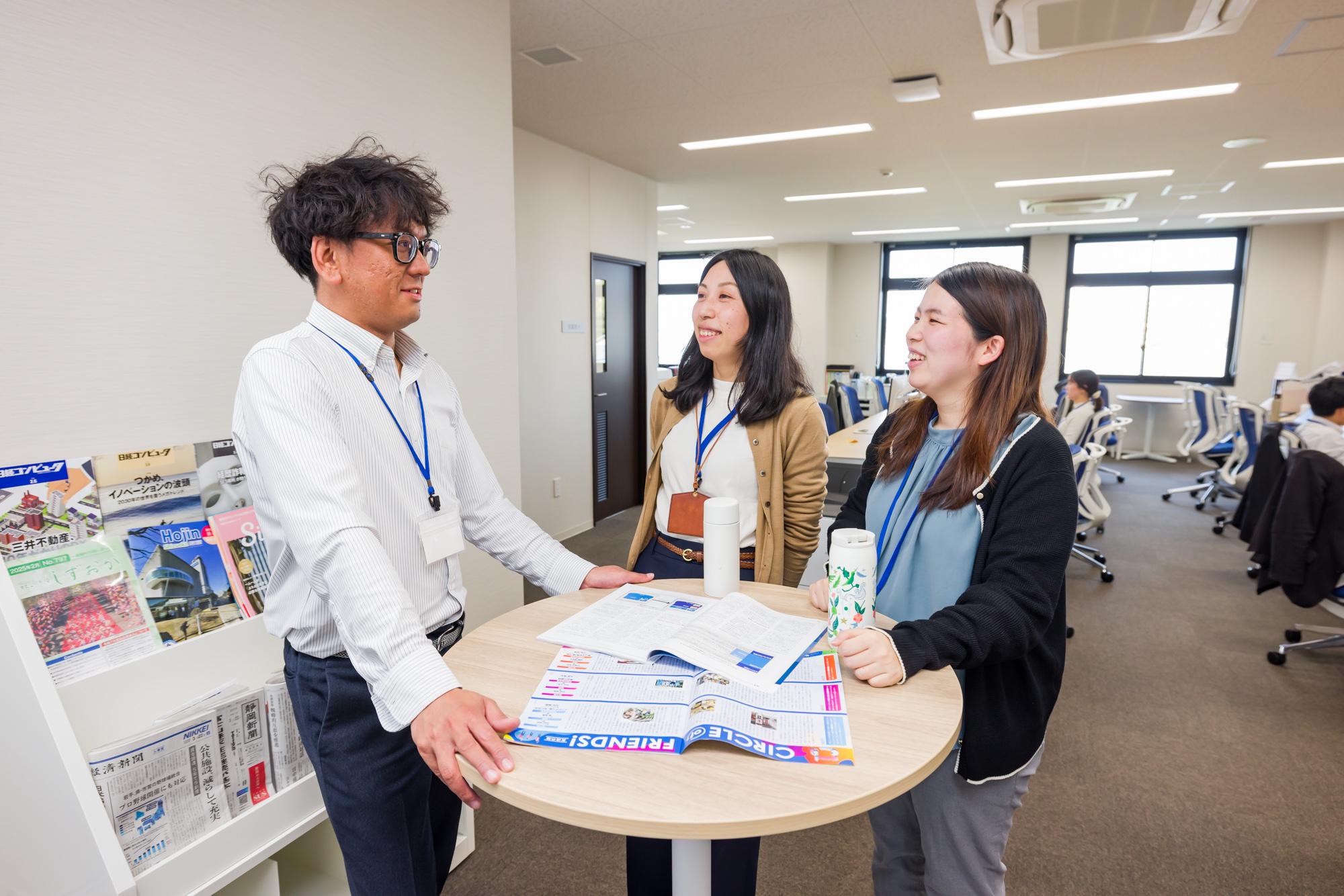 分社化当初から“独立独歩”の成長を求められ、テレビ静岡グループの売上比率は2%程度に過ぎず、業務面ではほぼ完全に独立している点も、もう一つの特色。