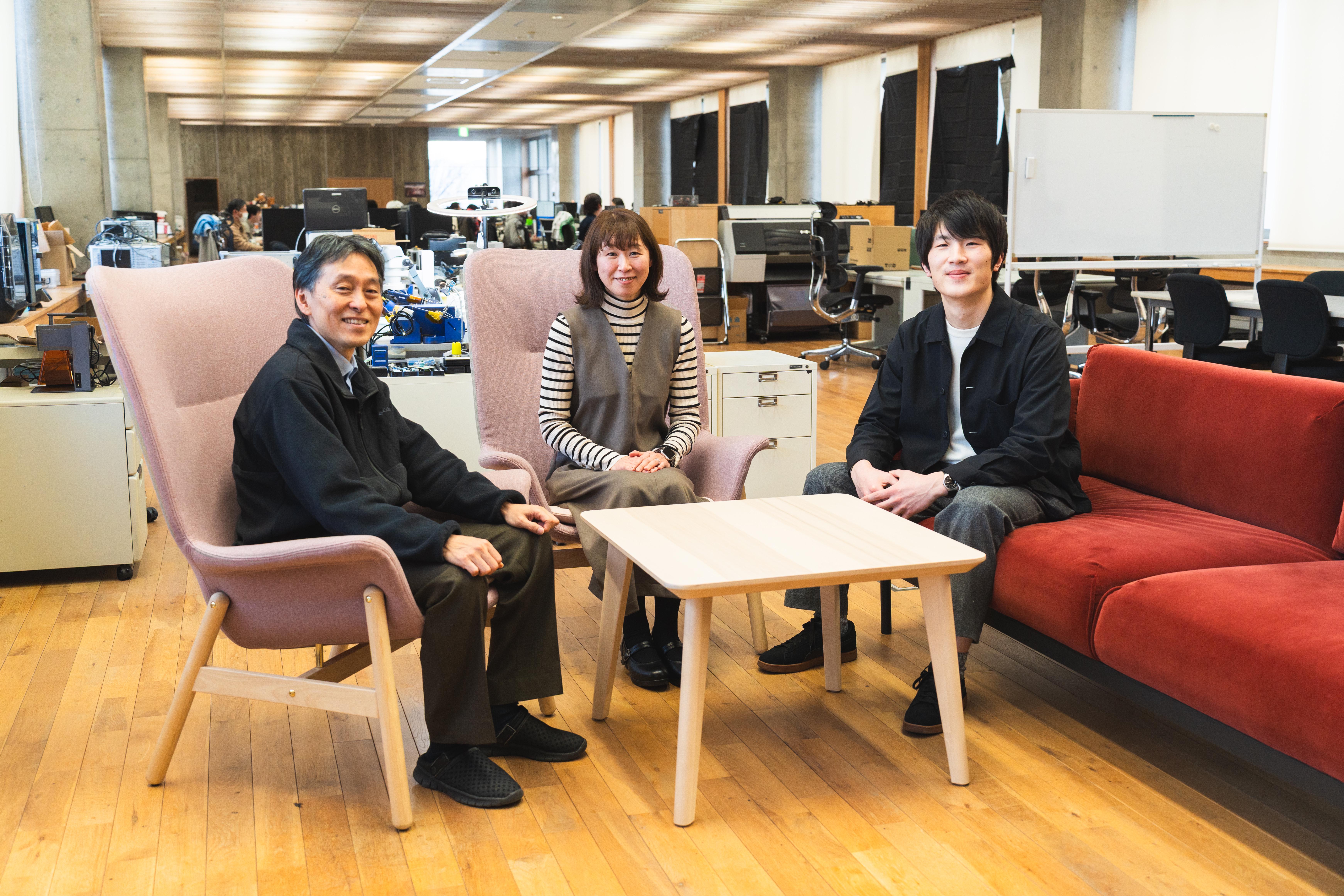 松本Base休憩スペース。