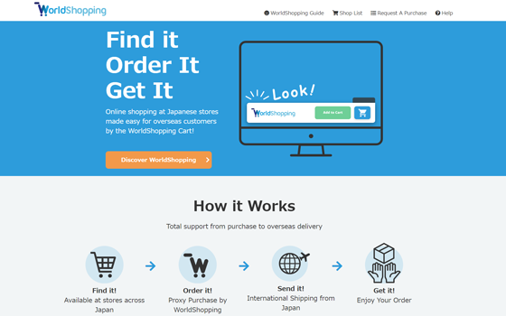 事業内容：越境EC支援サービス「WorldShopping」