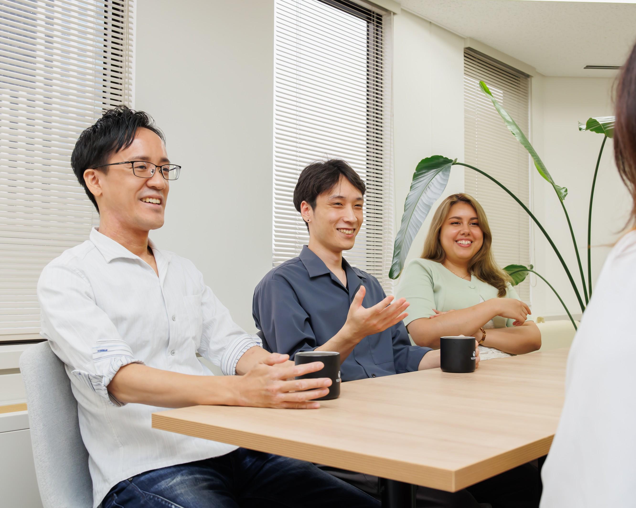 20代～40代を中心とした組織です。受け身ではなく、自ら学ぶ主体性を持ったメンバーが集まっています。