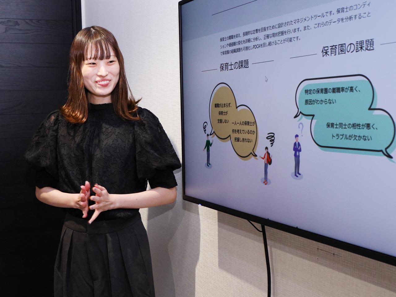 求職者ファーストを徹底する人材紹介事業を通して、保育士の離職率の低下にもチャレンジしている。