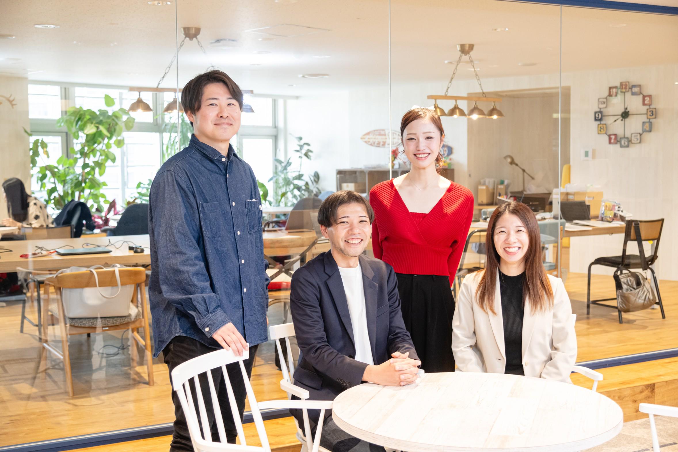 どの事業も非常に和気あいあいとした雰囲気です