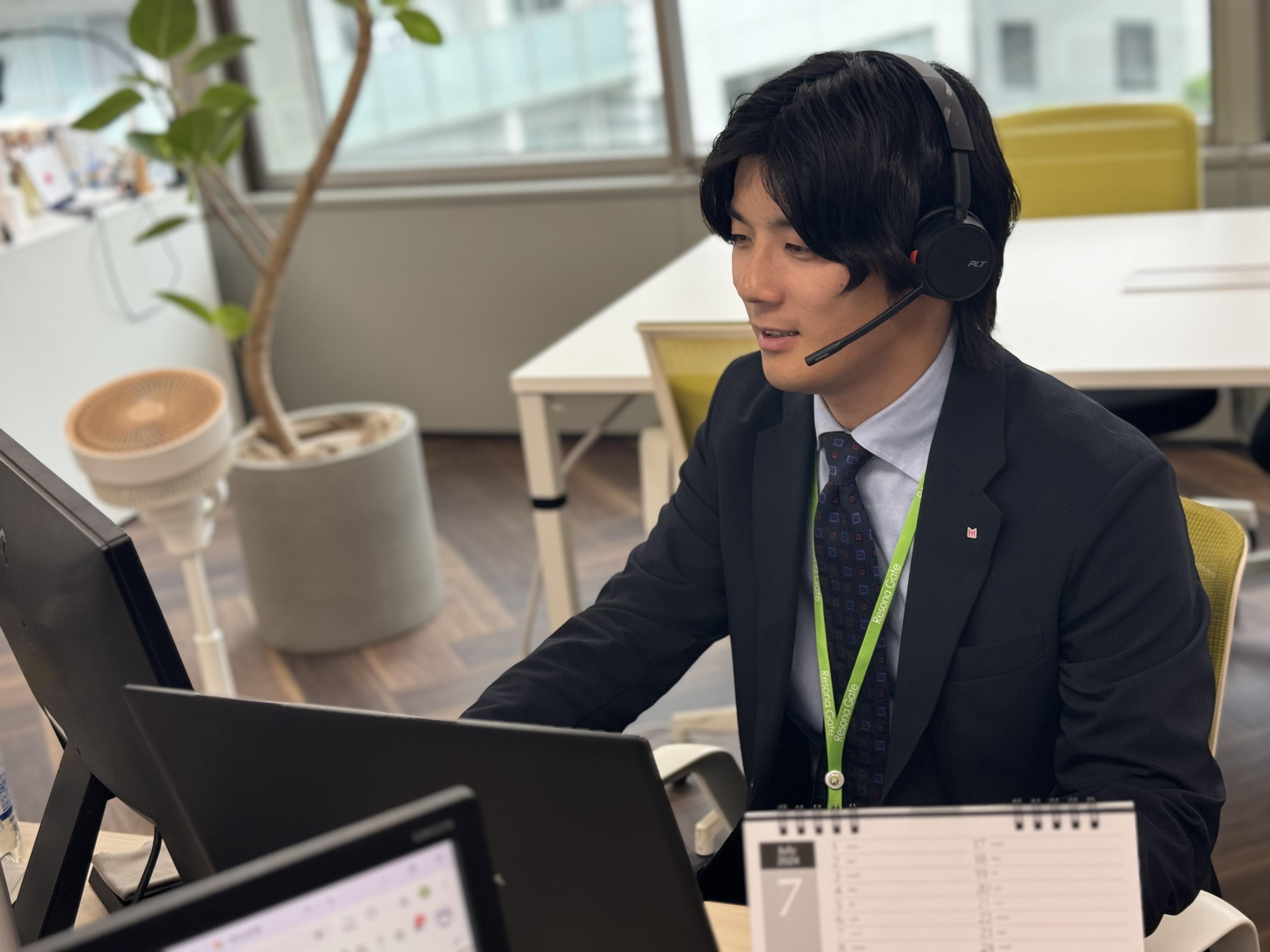 「リーダーなのに話しやすい。社歴や年齢に関係なく相談できる、風通し抜群の営業部」