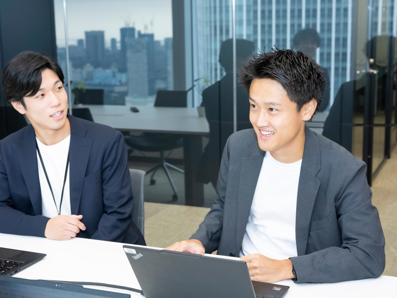 面接にも同行して、お互いの納得度を深めるといったほかにない取り組みが特徴的。