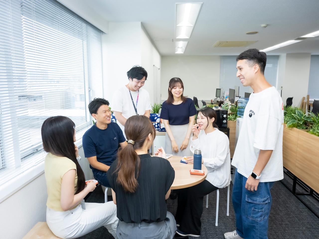 事業や組織づくりとともに、自らの成長も果たせる環境が同社にはあると言える。