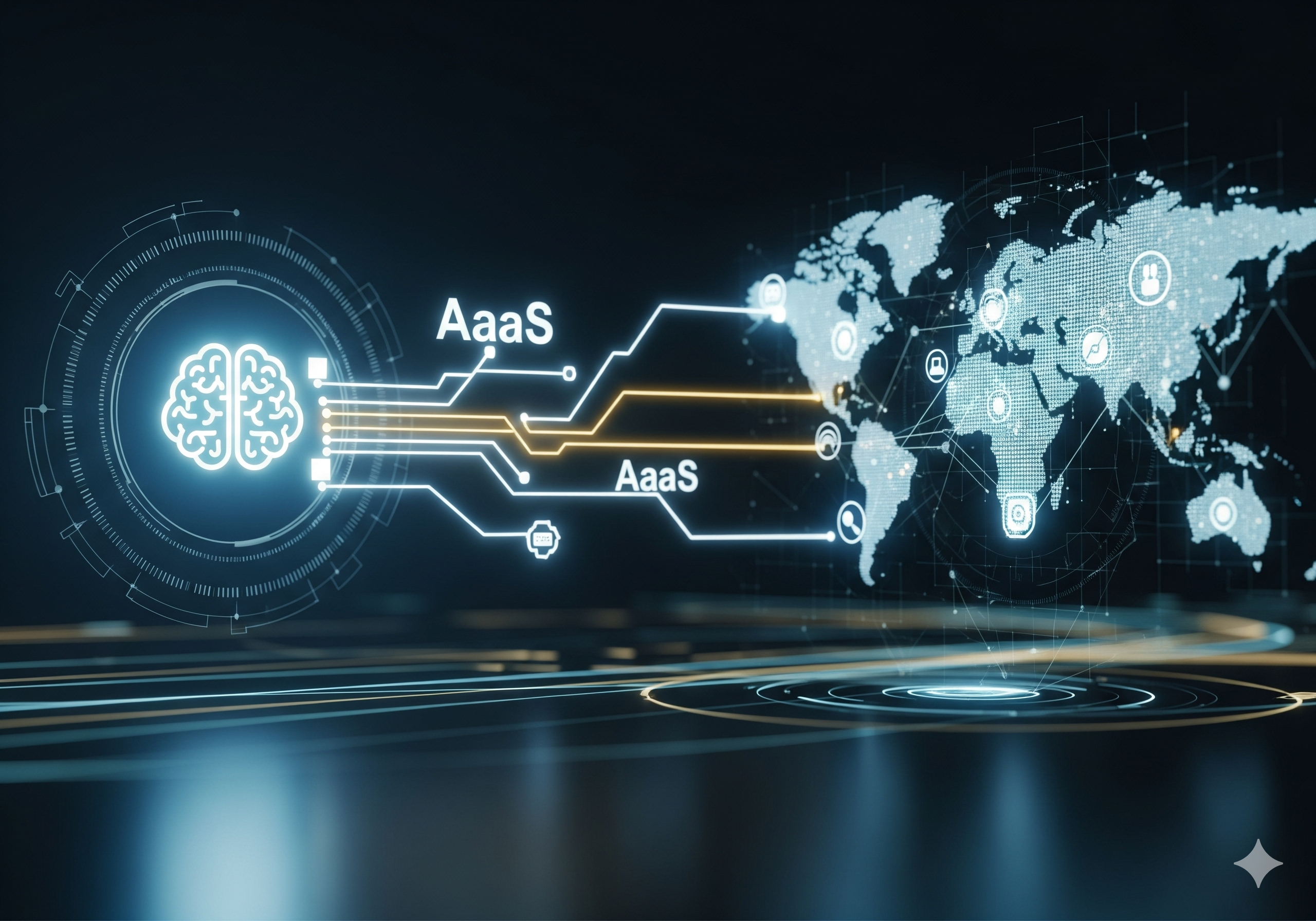 現在は生成AIを活用した新たなAaaS開発に挑んでおり、グローバル市場への展開を目指す。
