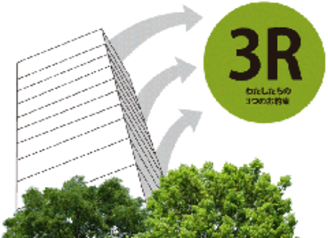 私たちが、お客様、そして社会生活のためににできること。
3つのお約束は、エールがずっと守り続ける責務です。