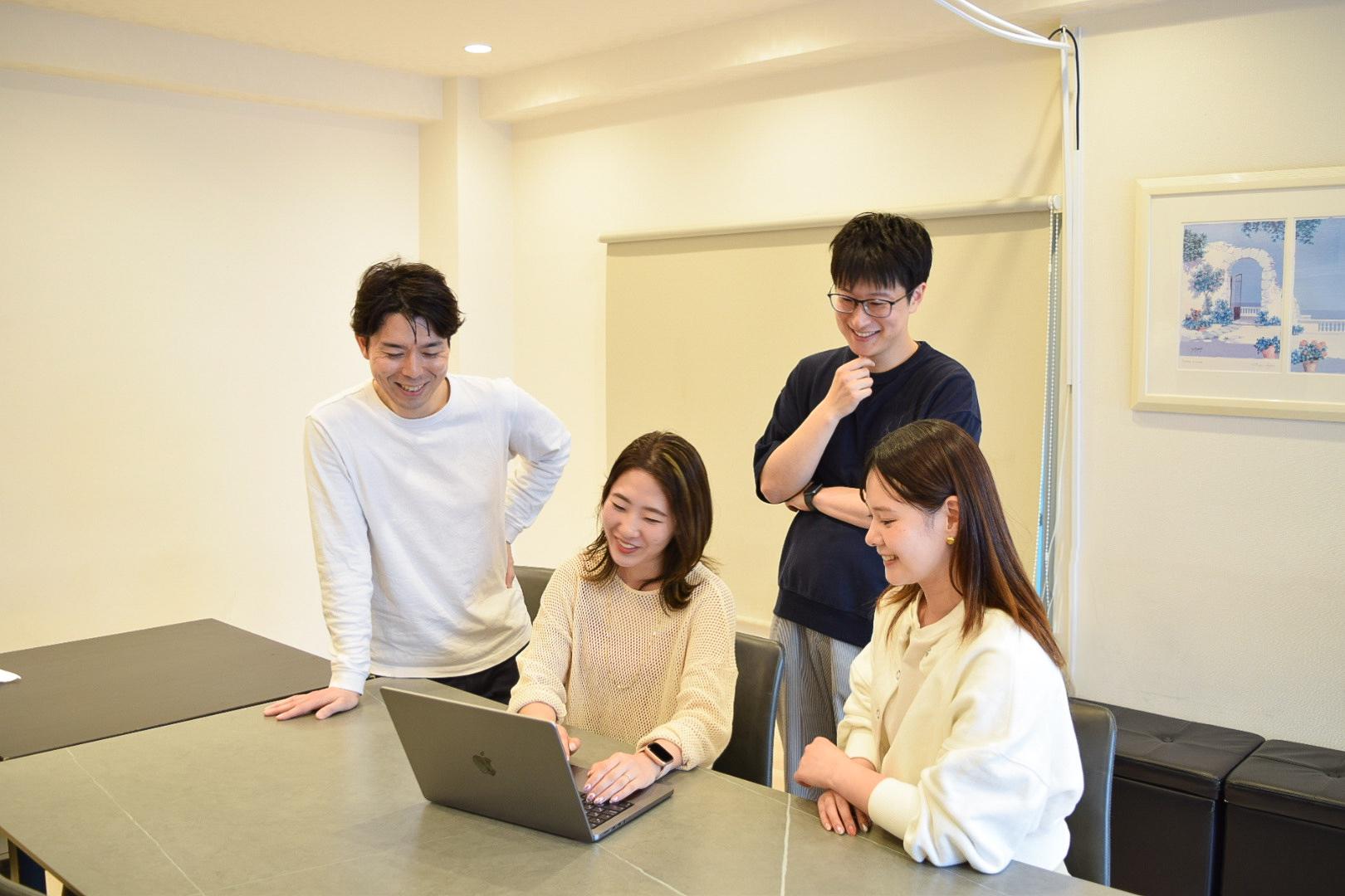 平均年齢34歳。技術社員が75％を占めている。組織風土づくりは“個人の尊重がされること”。