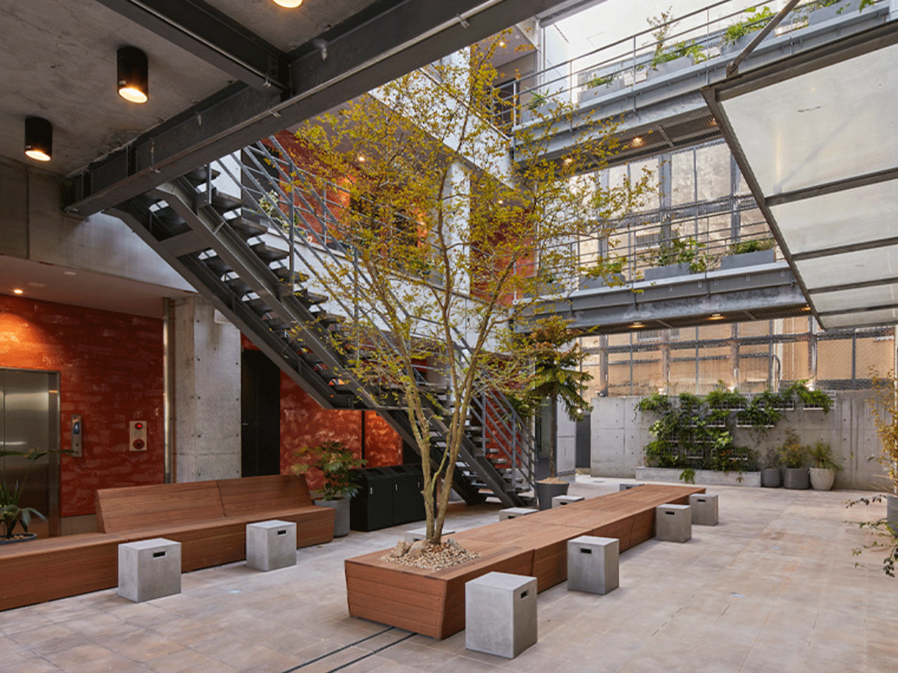 フリースペースも充実しています