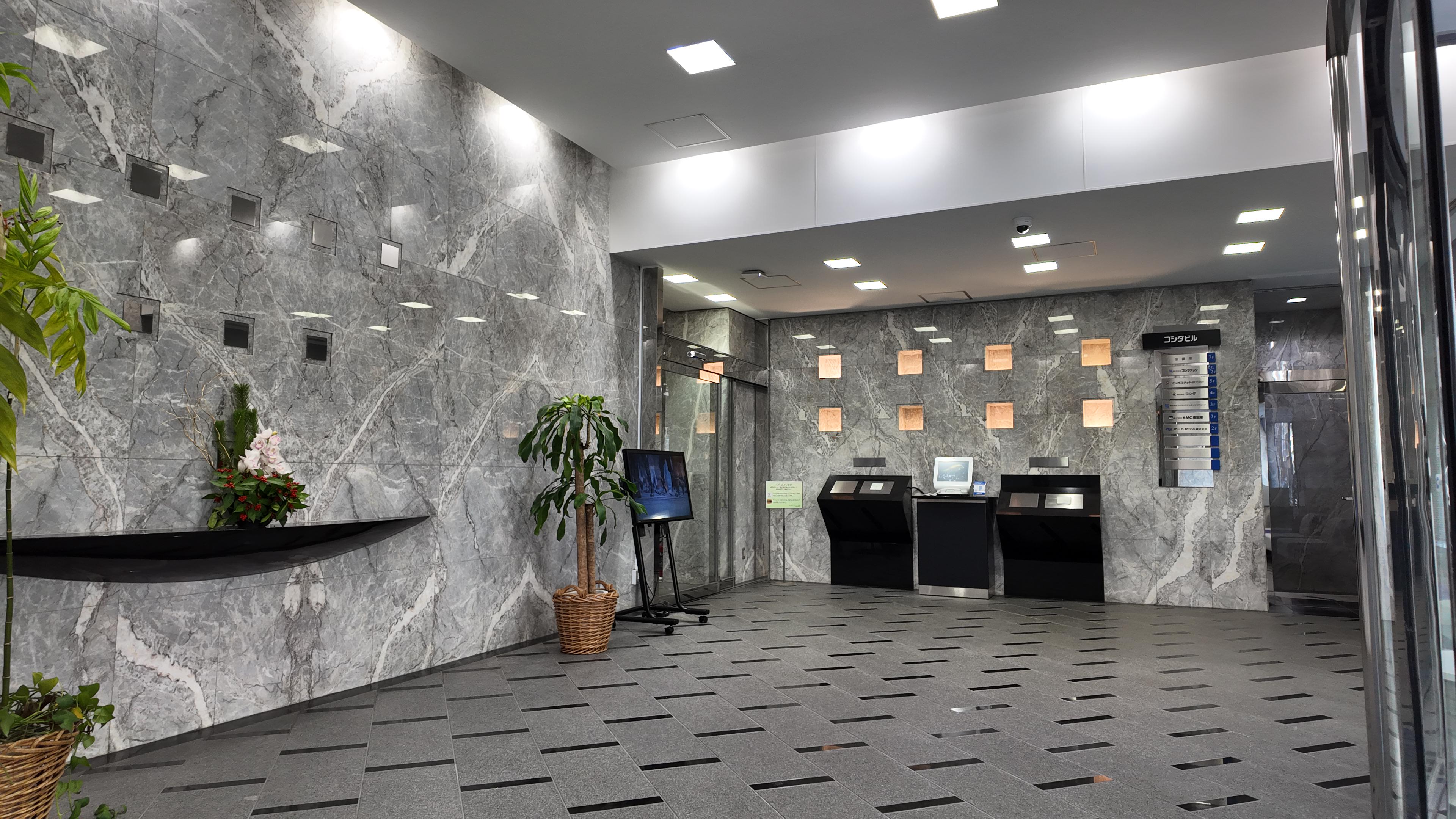 綺麗なオフィスで働く環境◎