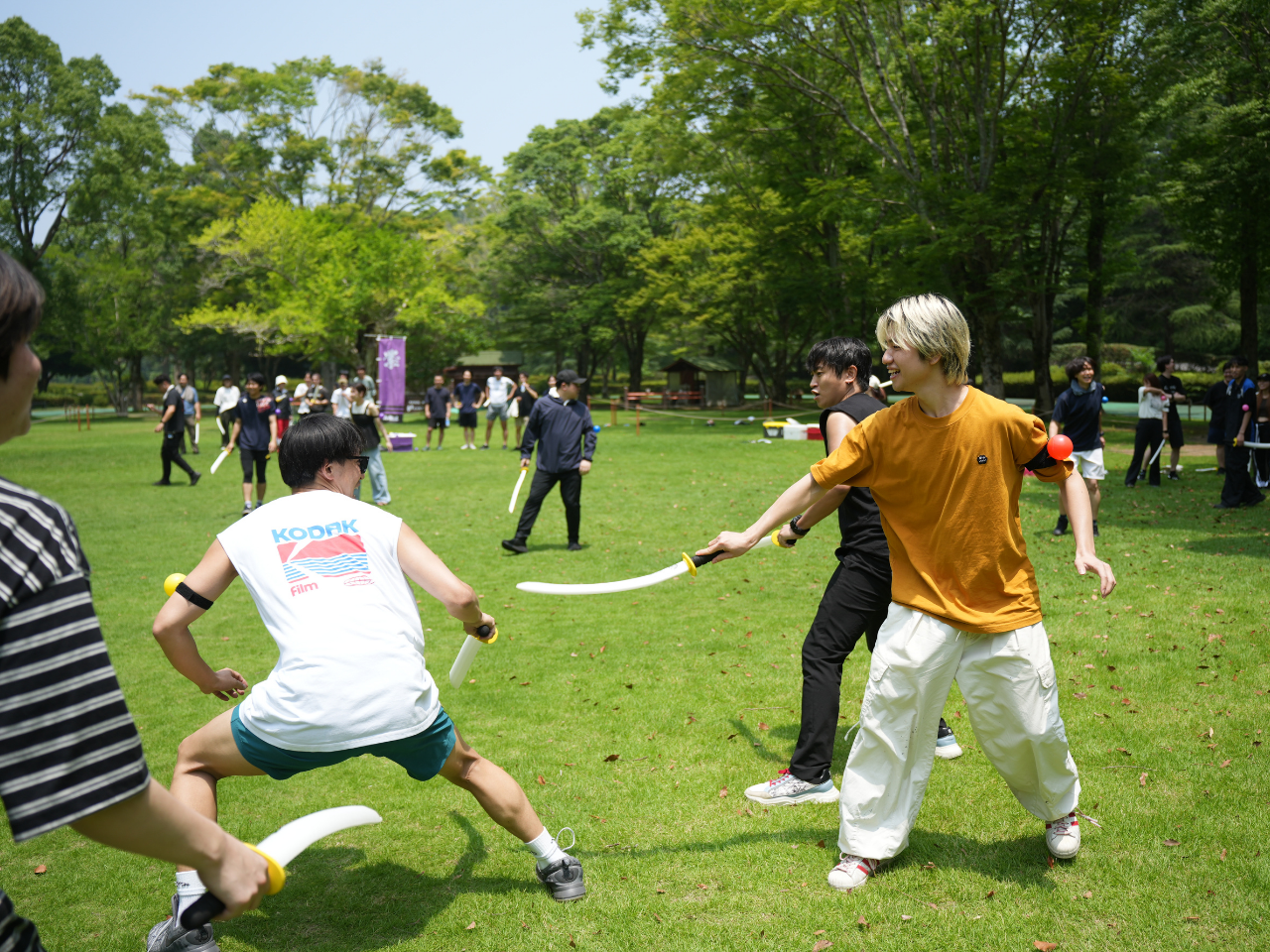 全社合宿でのレクリエーション