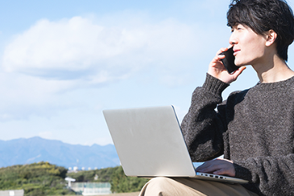 10月に制度がスタートして以降、すでに2割の社員がワーケーション制度を利用しており、より自由な働き方を実現している。