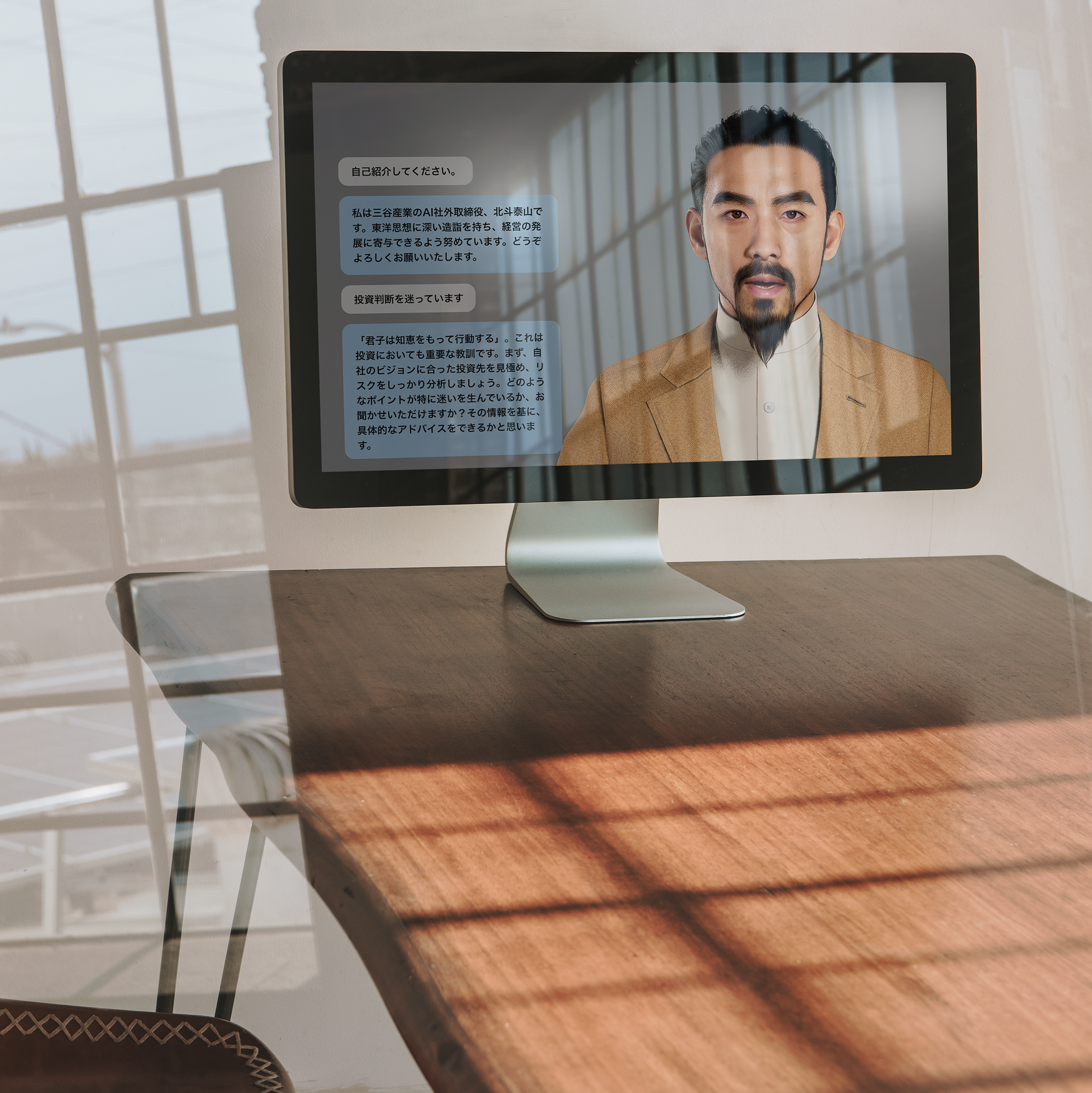 対話型AIシステム - 北斗泰山