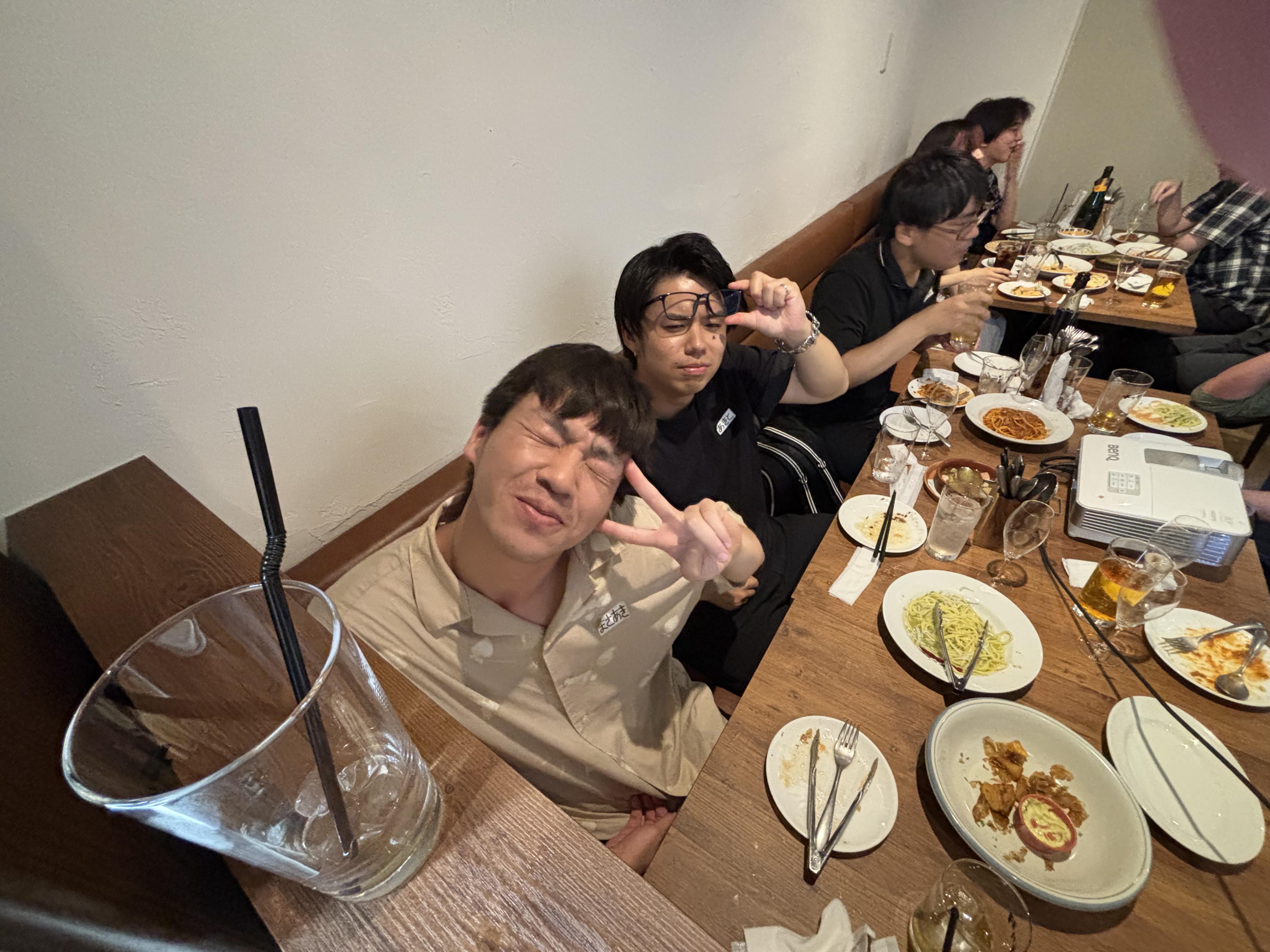 月一でチームビルディング（という名の飲み会）も実施しています！