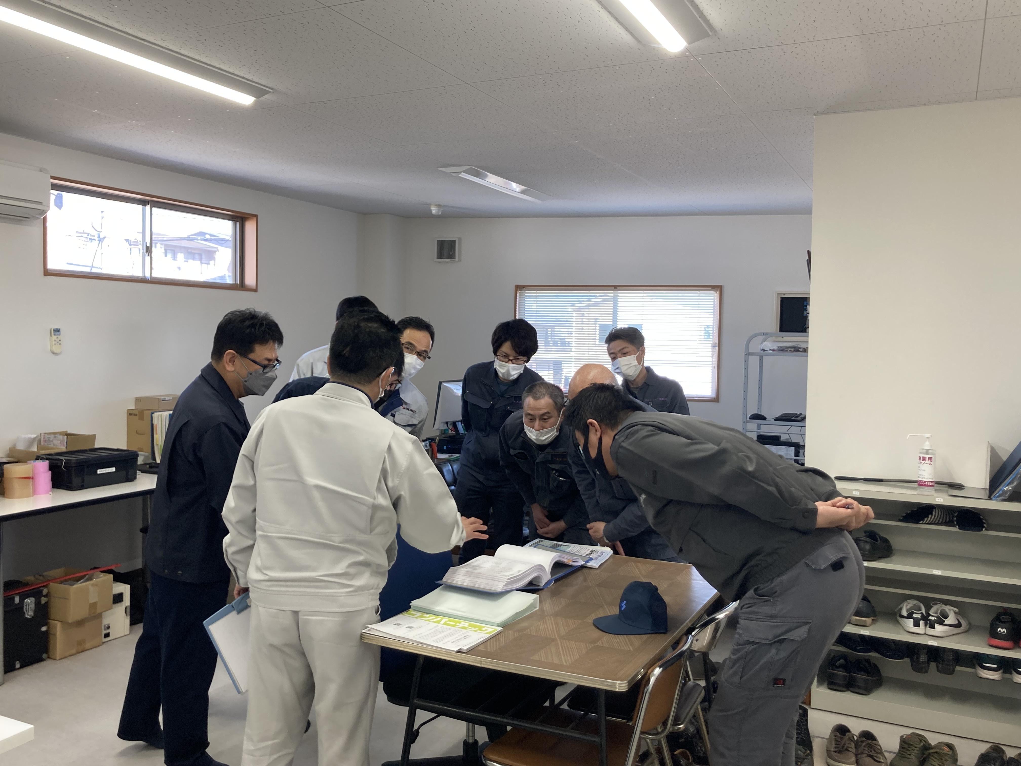 技術者交流会（オフライン）の様子