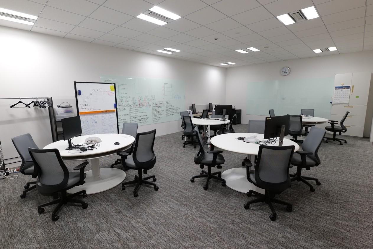 未経験者向けの研修ルーム