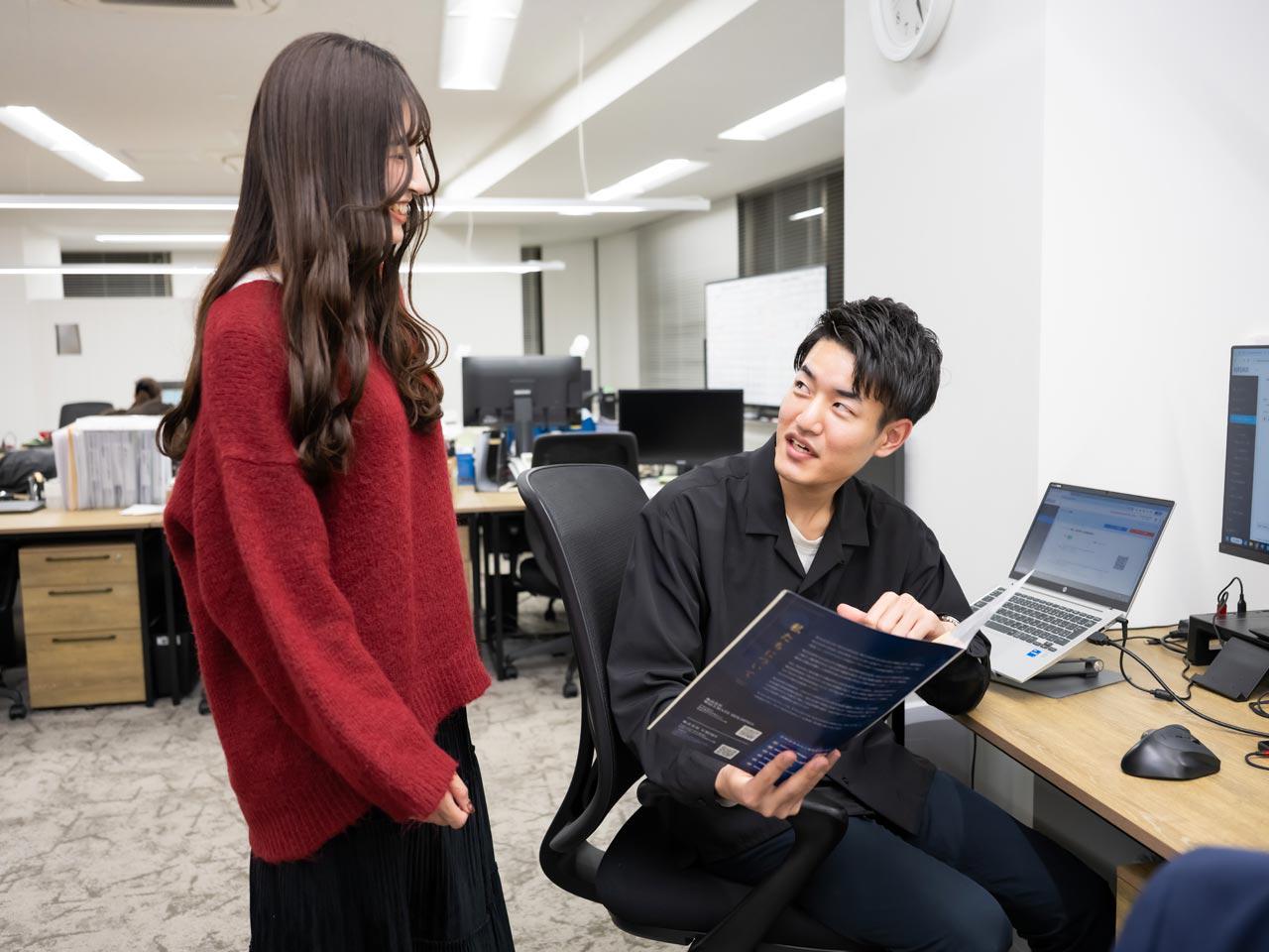 社員がやりがいを持って働ける環境を整えており、離職率が3.5%と低いのが自慢。