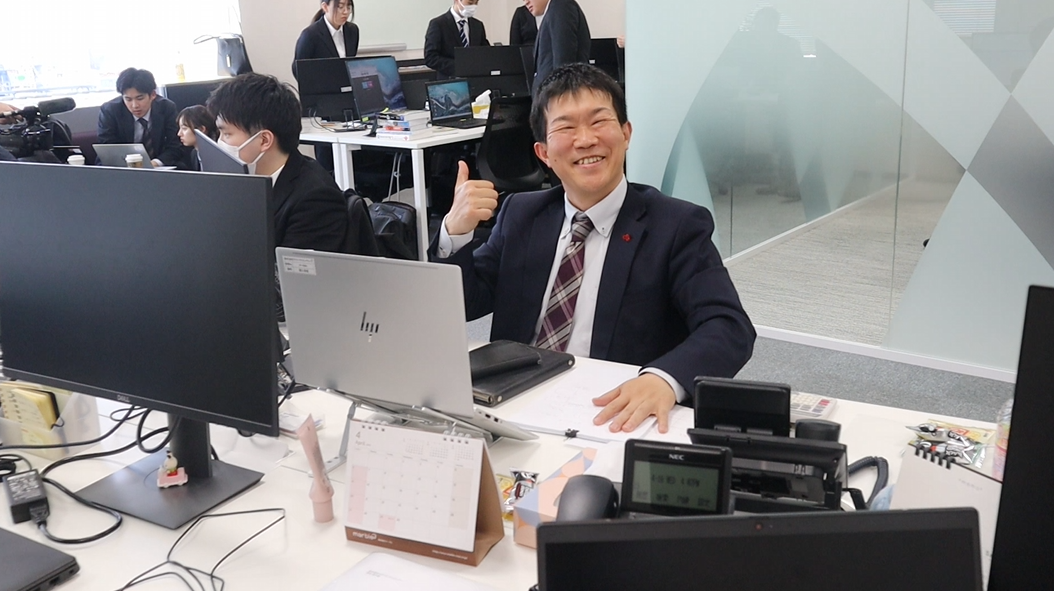 やはり最後は「やりたい」という自信の想いを伝えることが大事。もちろん上司や先輩からたくさんのアドバイスがもらえますよ。