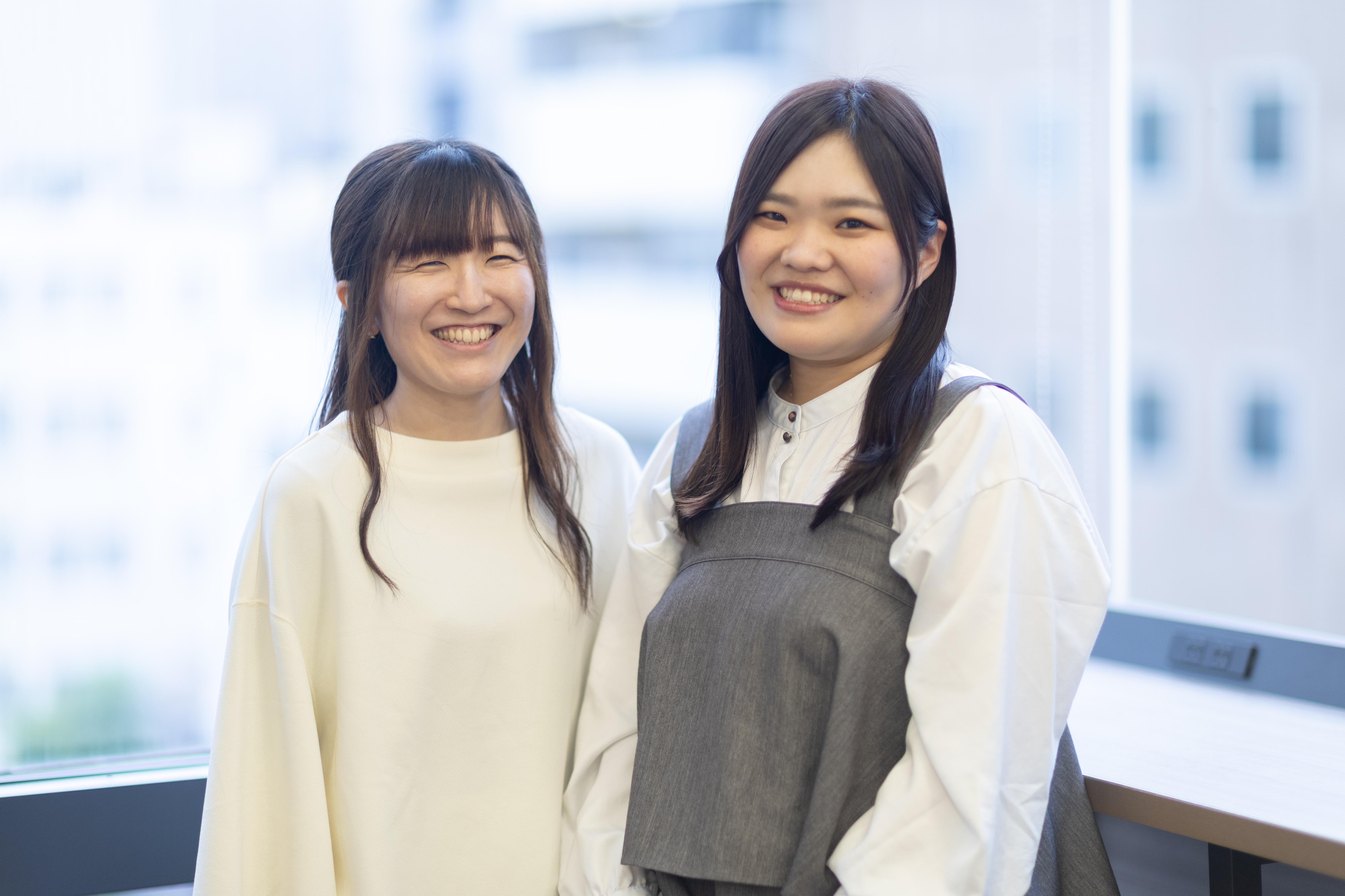 年齢に関係なく活躍できる環境です！中途入社者たちからは、「穏やかで優しい社員が多い」という声をよく聞きます。