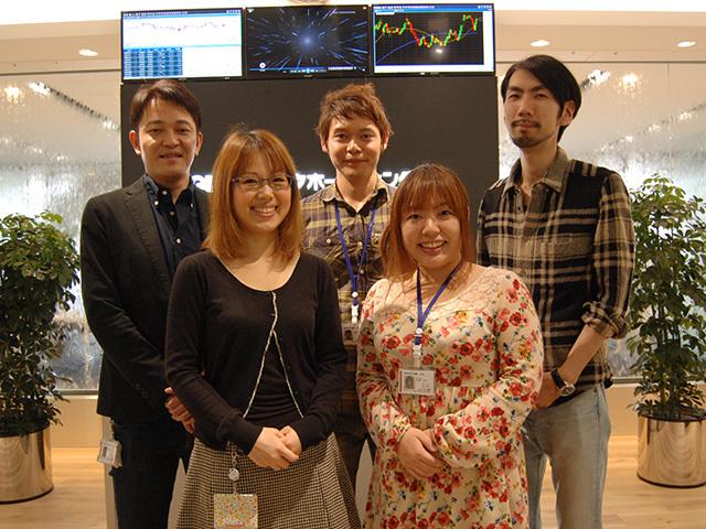 金融業界での経験は不問！同社が求めるのは「論理的思考能力に優れた人」だ。