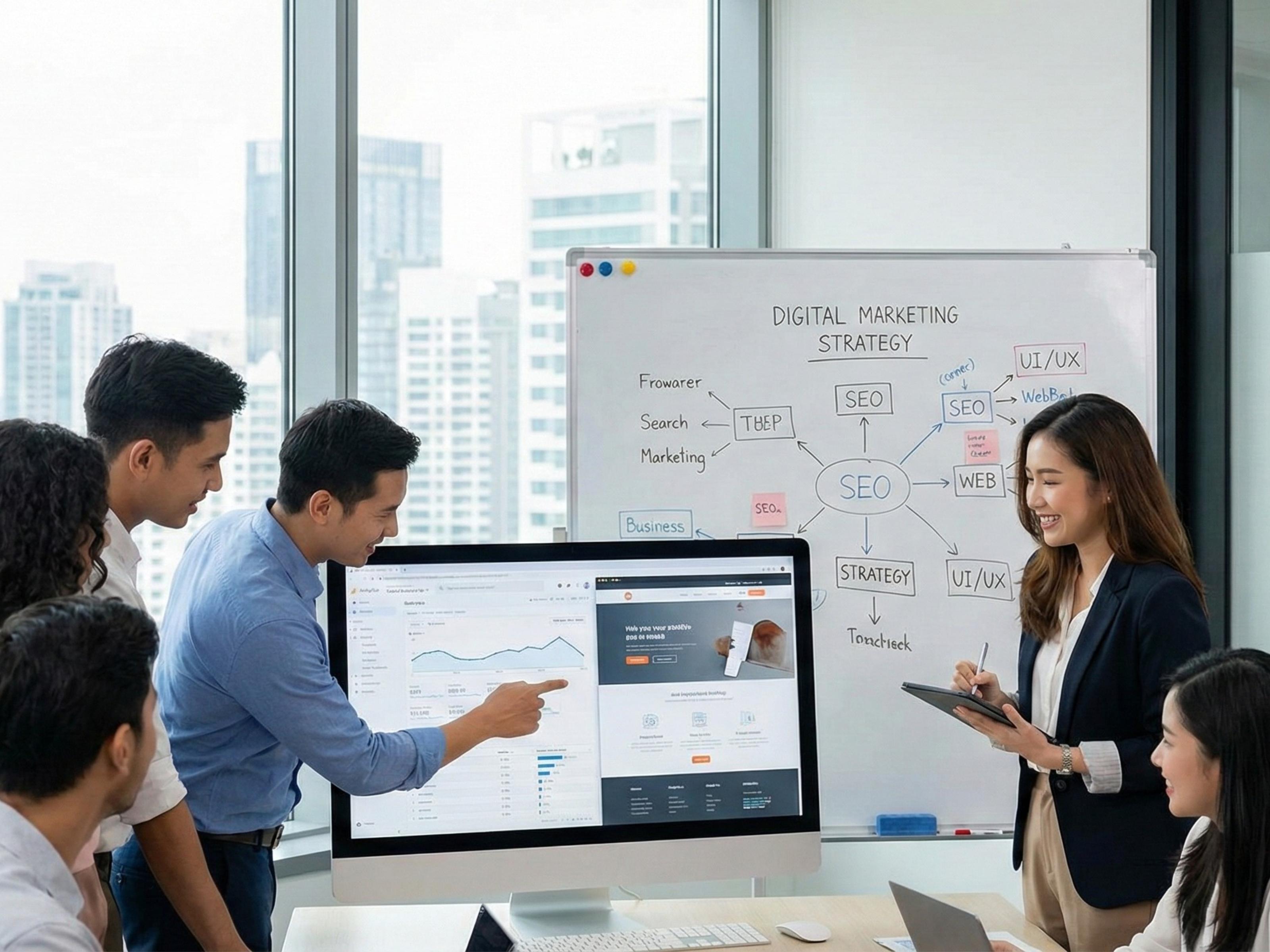 事業内容：自社メディアの企画・運営・SEOと、リアル×ネットのトータルマーケティング