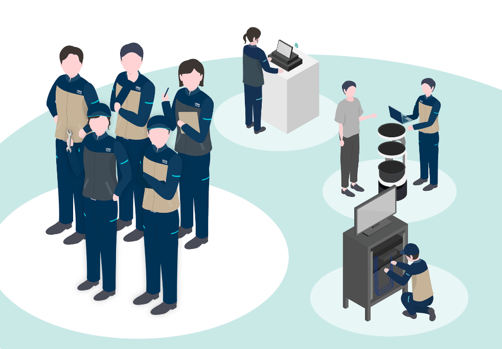 事業内容：Field Engineer Makes You Happy