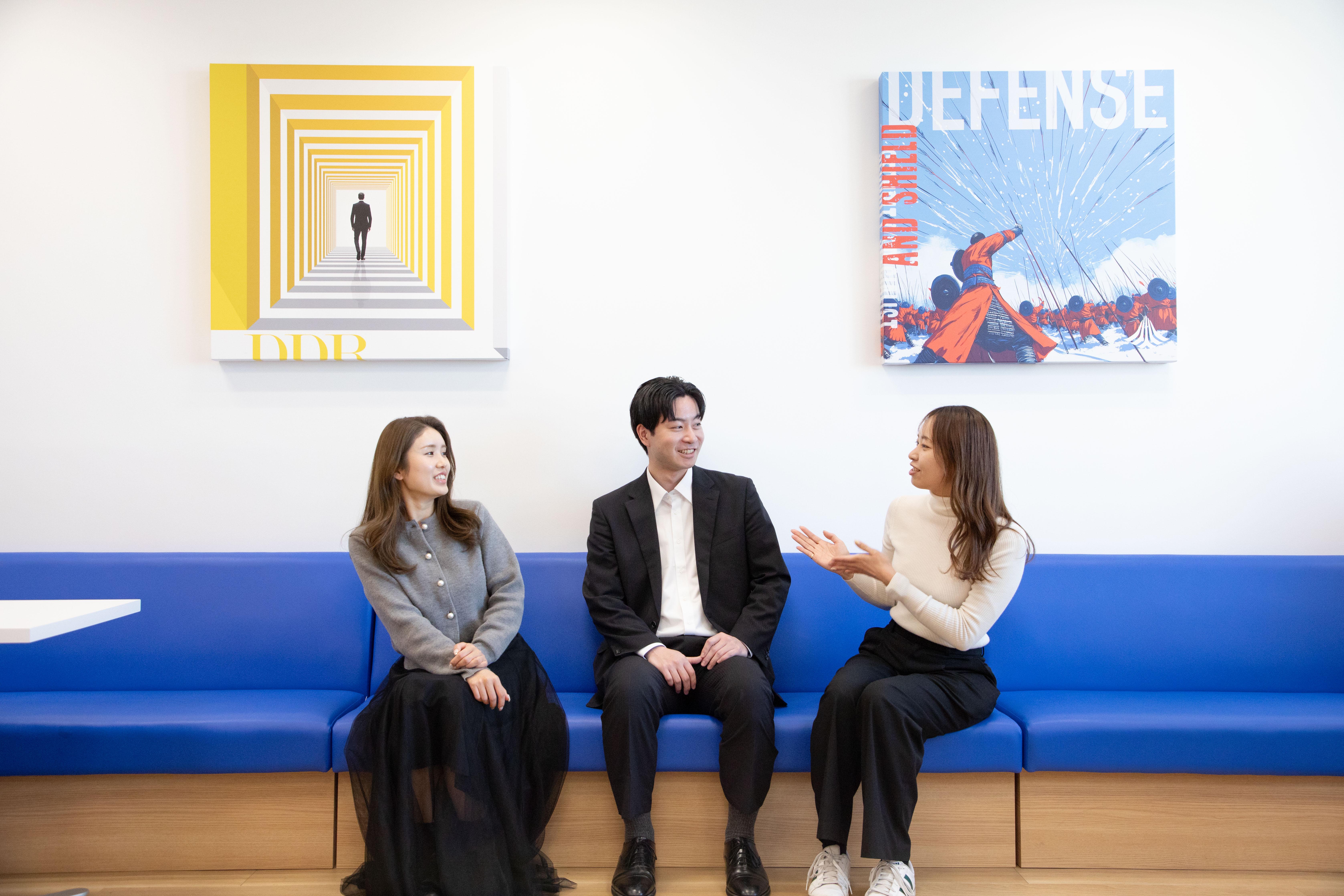 平均年齢30歳！
若手から第一線で活躍しています。