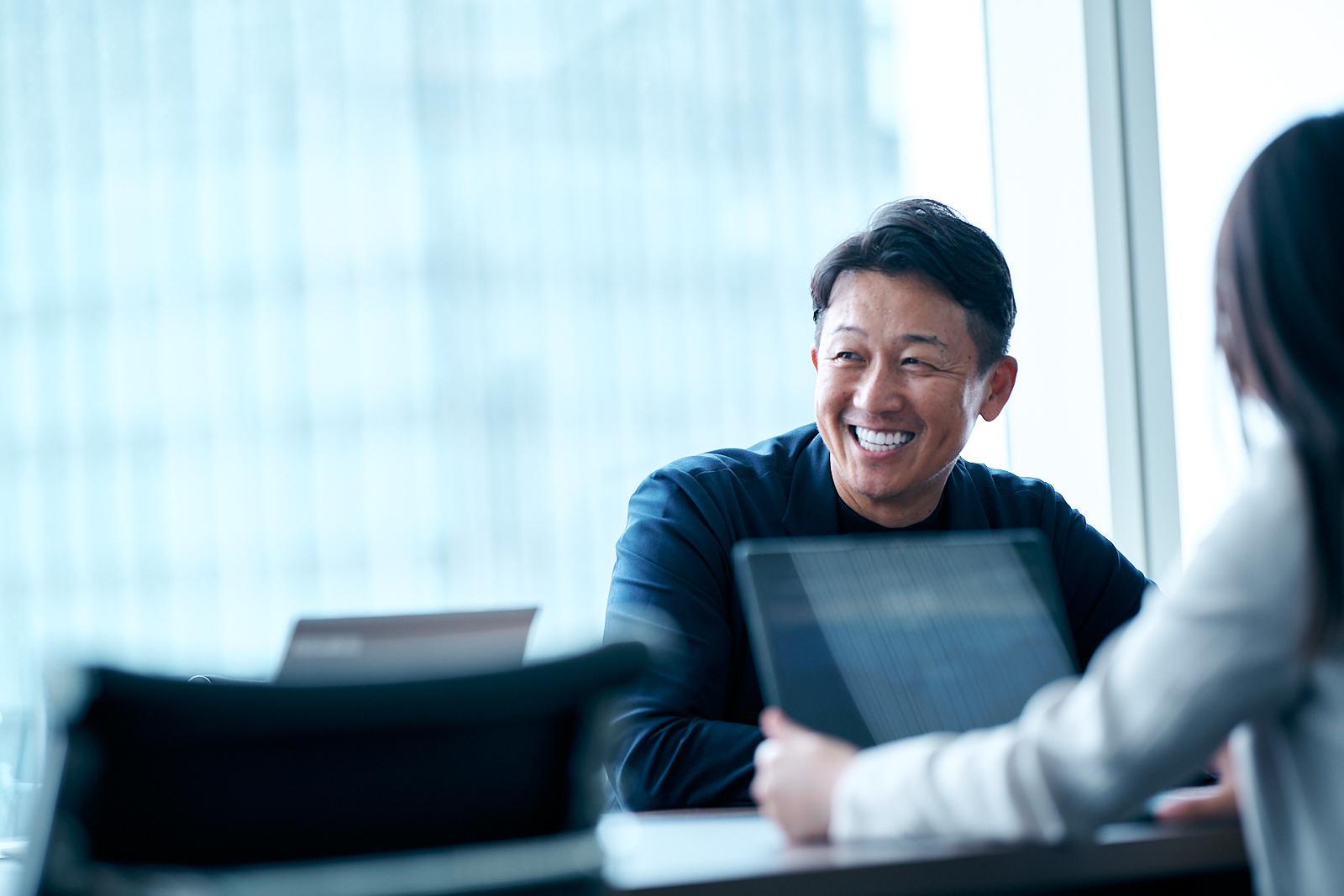 代表取締役社長熊谷。データ復旧サービスの立ち上げに携わり、2014年9月同社代表取締役就任。