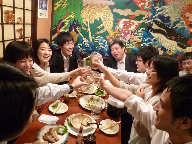 飲み会の様子