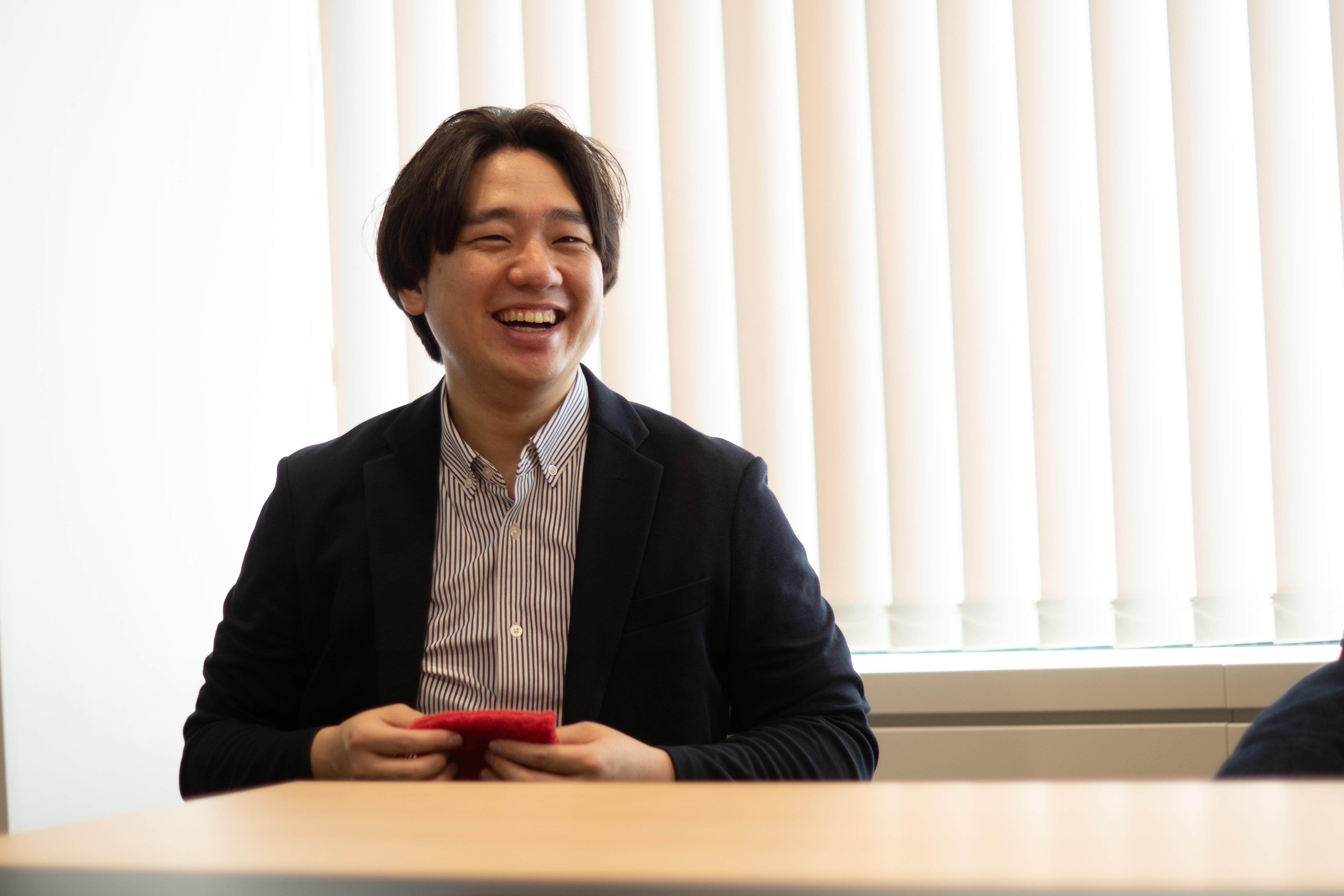 笑顔がステキなリーダーY.T