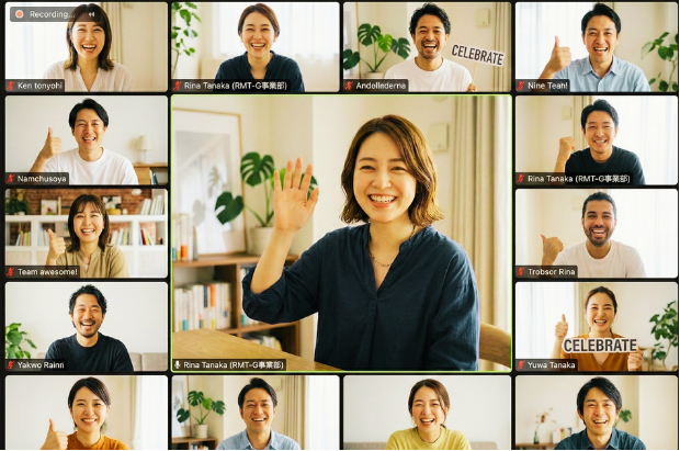 Beyond the Borderを実現するため集まったメンバーが、全国各地からのフルリモート勤務で活躍しています。