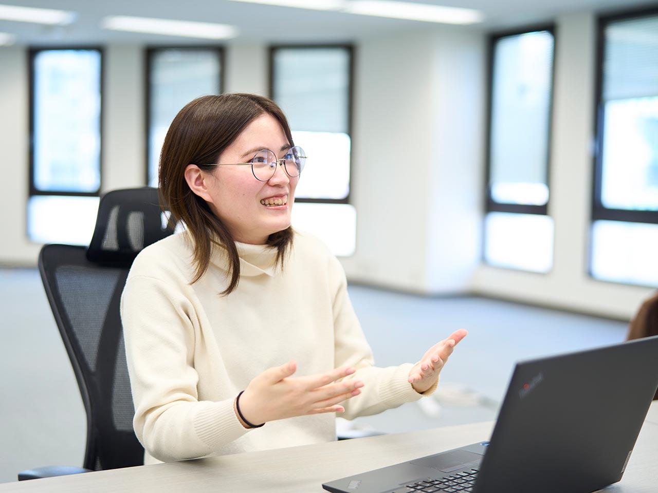 同社は、目の前のお客様に対していい仕事をして貢献したい、日々そのような思いで仕事に向き合っている。