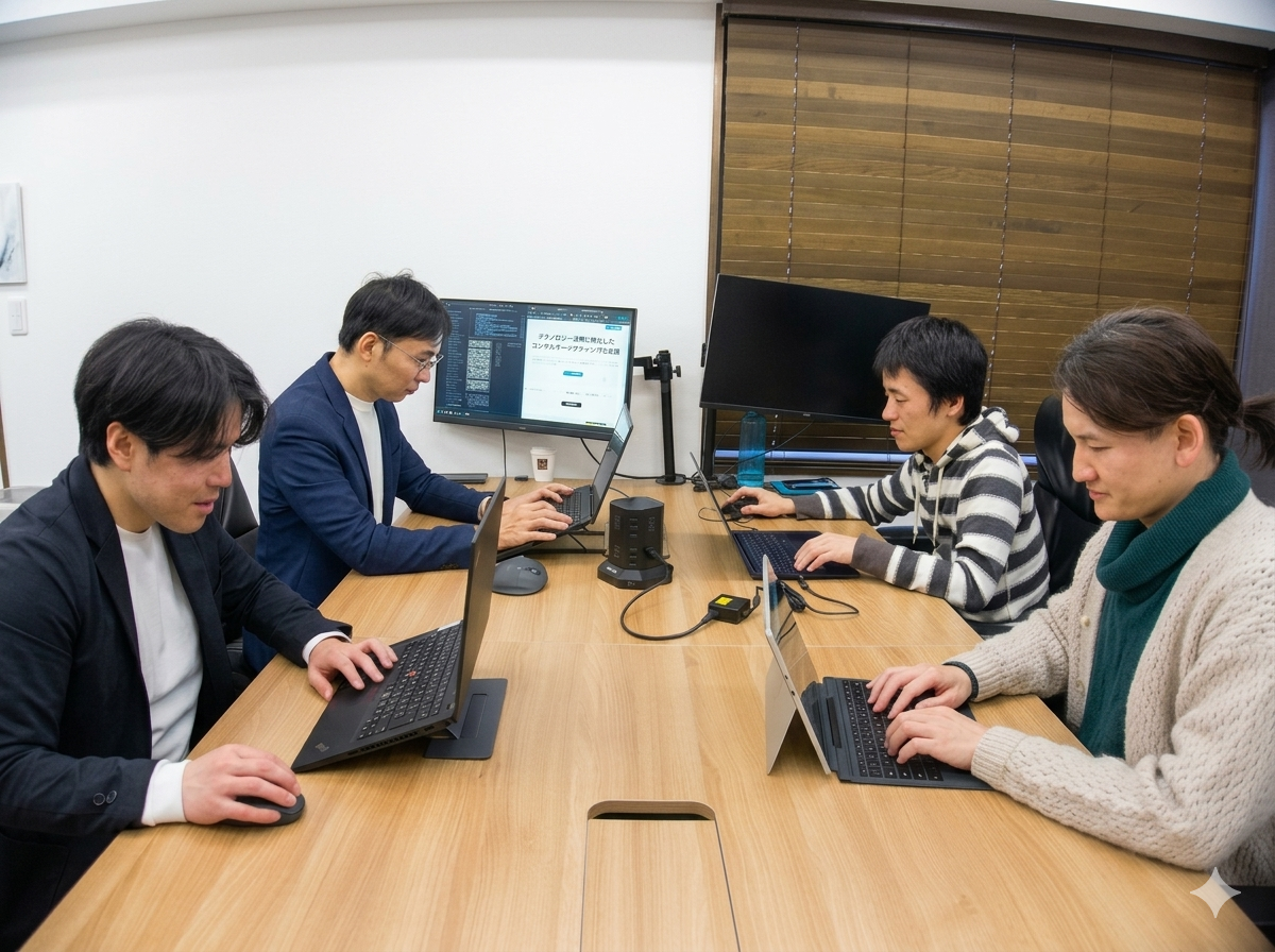 基本リモートで出社できるオフィスもあり