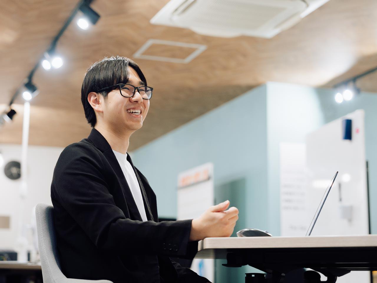 世の中をもっと便利にしていくことを目指し、ソリューションの開発および導入に取り組んでいる。