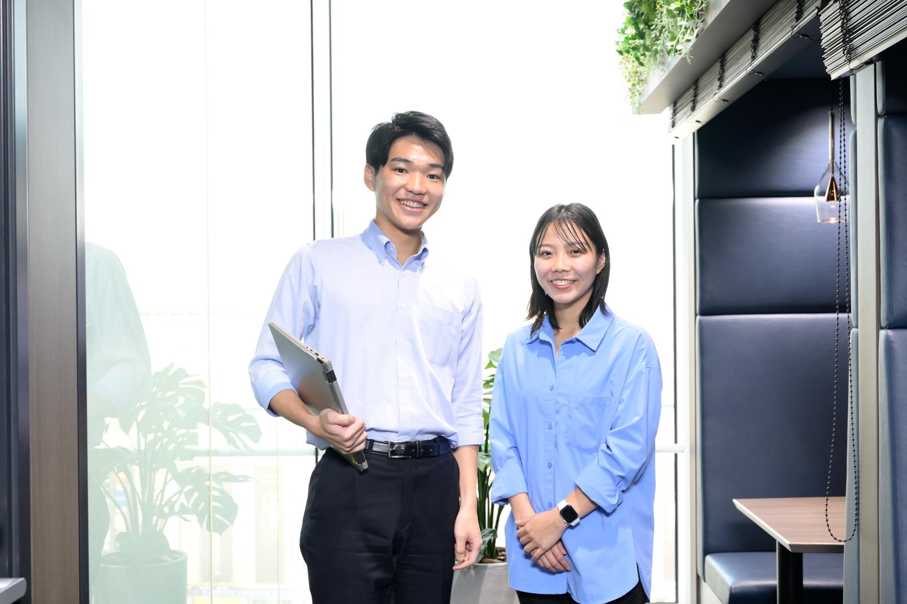 同社では379名の社員が活躍している。社員層は20代～30代と若手が中心だ。