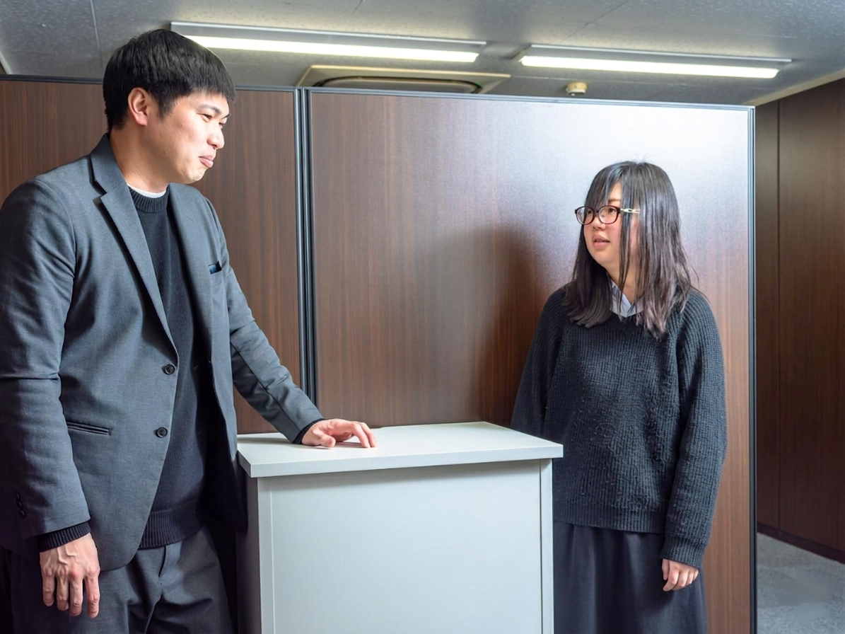 そのために外部に対しても社内に対しても自分の意見を持ち、発信できる人材作りに注力。