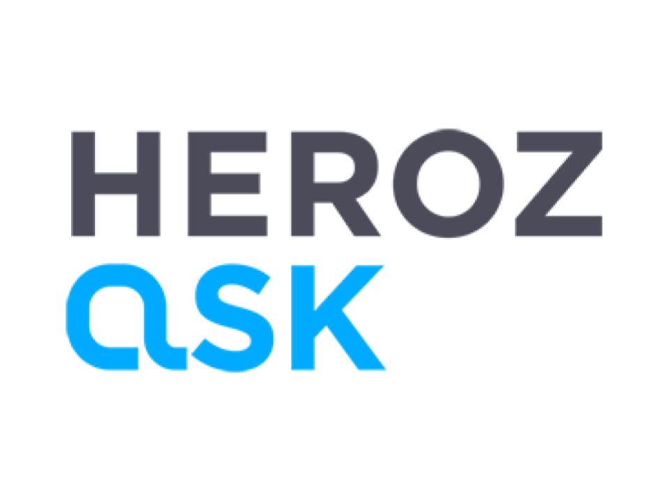 事業内容：「HEROZ ASK」企業の生成AI活用を、 もっと安全に、 もっと実務的に。
