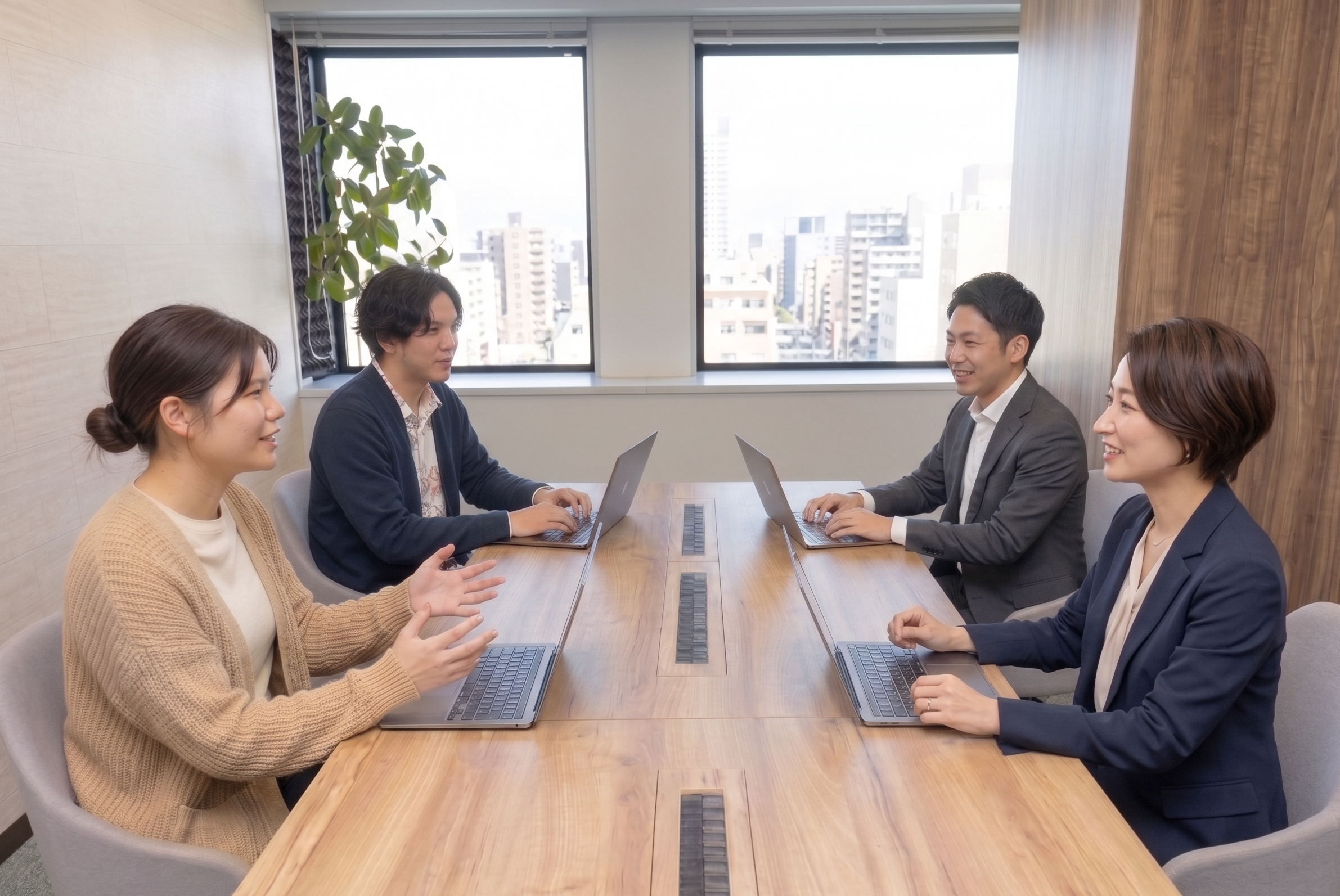 設立以来、東京にあるパートナー企業の沖縄拠点と協働してプロジェクトを進めており、金融領域を中心に大手企業のシステム開発を手掛け、安定した顧客基盤の上で順調に成長してきました。