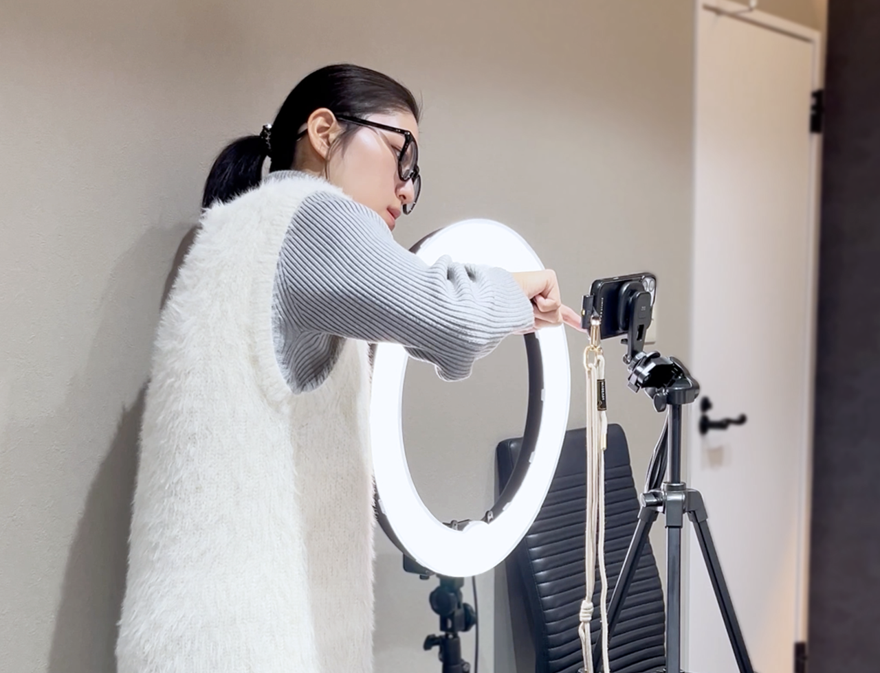 企画から撮影など、一気通貫でスキルアップができる環境。
