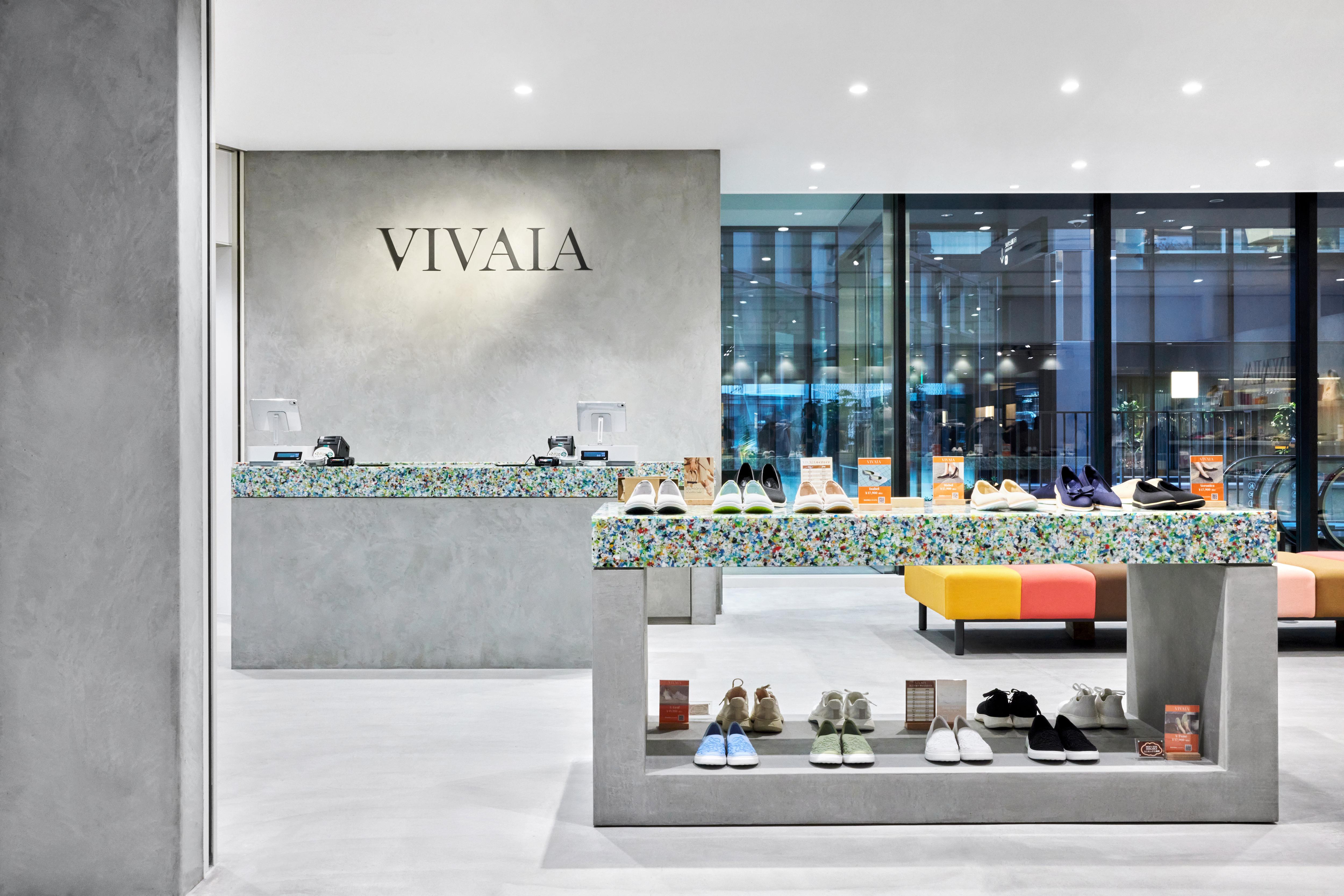 事業内容：サステナブルシューズブランド「VIVAIA」