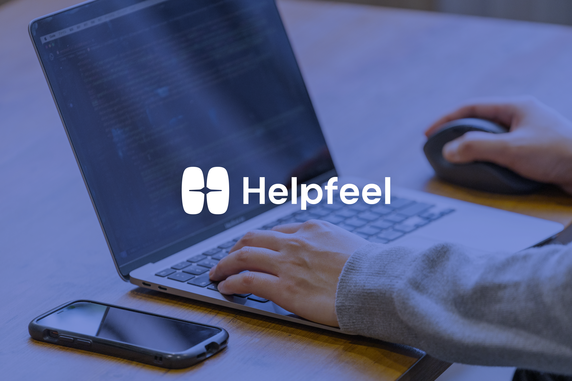 事業内容：検索型AI-FAQシステム『Helpfeel』