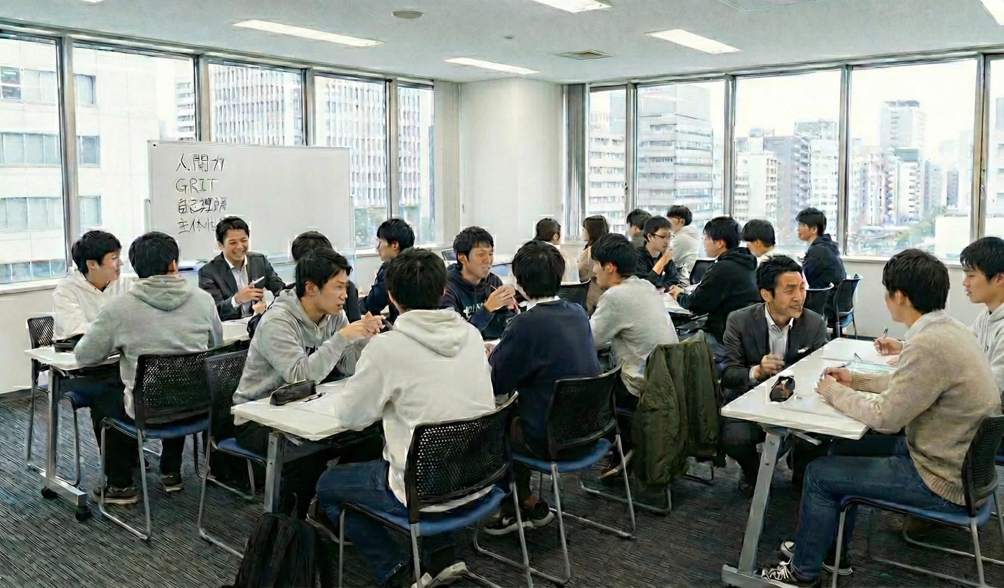 大学生対象「EQ（人間力）向上×自己理解ワークショップ」を無料開催
学生のうちに社会人としての土台となる「人間力」と「GRIT（やり抜く力）」を醸成することを目的とした活動です。