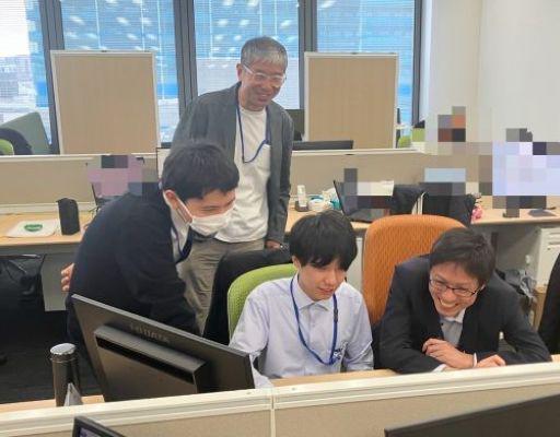 一人が困っていたら全員でフォローします